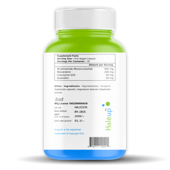 Nicotinamide USA NMN 500mg 3-in-1 Formula | Boost NAD+, Cellular Repair & Skin Health | With Resveratrol, Quercetin & CoQ10 | 30 Capsules