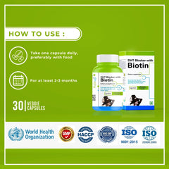 DHT Blocker with Biotin: The Secret to Healthy Hair, Glowing Skin & Strong Nails - Haleup