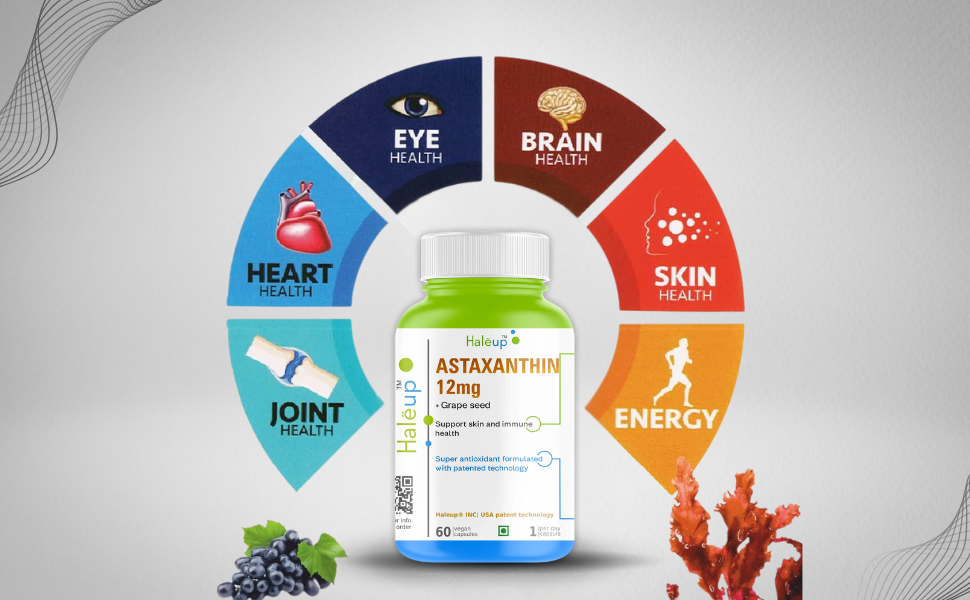 The Dynamic Duo: Astaxanthin 12mg and Grape Seed Extract for Your Health