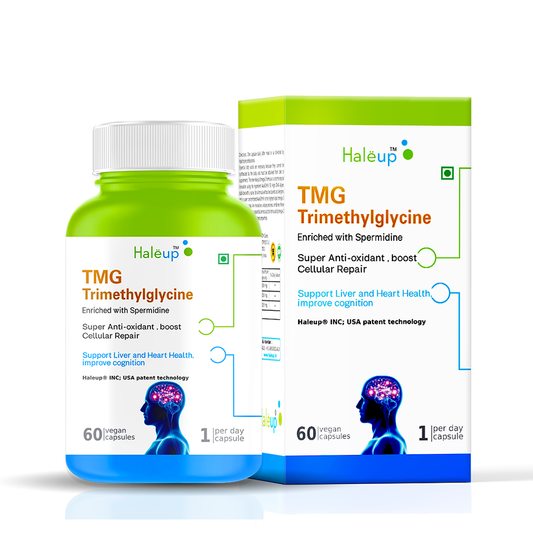 TMG Trimethylglycine Supplement – Encourages Healthy Homocysteine Levels - 60 capsules