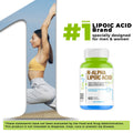 R-Alpha Lipoic Acid with Trans-Resveratrol & Lycopene - 60 Capsules for Daily Wellness - Haleup