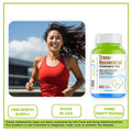 Trans-Resveratrol + Co Q10 Capsules – 60 Veggie Capsules - Haleup