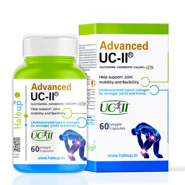 Advanced UC-II Type II Collagen, Glucosamine, Calcium Capsules