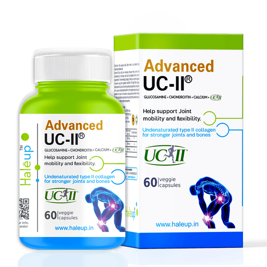 Advanced UC-II Type II Collagen, Glucosamine, Calcium Capsules