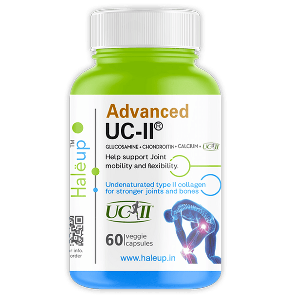 Advanced UC-II Type II Collagen, Glucosamine, Calcium Capsules