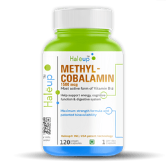 Methyl-Cobalamin 1500mcg - Maximum Strength Vitamin B12 | Supports Energy, Cognitive Function & Digestive Health | 120 Vegan Capsules (1 per Day)