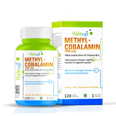 Methyl-Cobalamin 1500mcg - Maximum Strength Vitamin B12 | Supports Energy, Cognitive Function & Digestive Health | 120 Vegan Capsules (1 per Day)