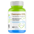 Coenzyme Q-10 300 mg with Trans-Res & Flaxseed Oil – EPA/DHA Veggie Capsules - 60 Count - Haleup