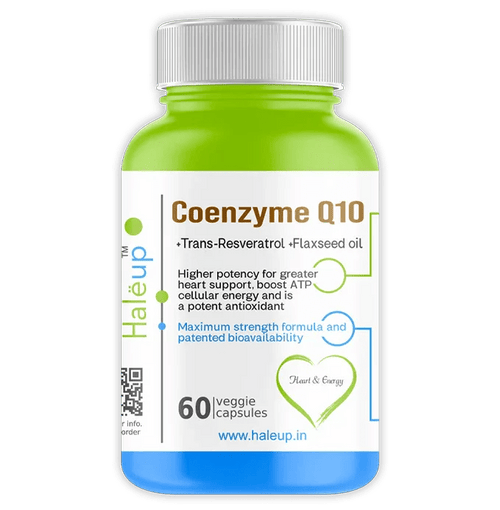 Coenzyme Q-10 300 mg with Trans-Res & Flaxseed Oil - 60 Count