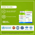 Coenzyme Q-10 300 mg with Trans-Res & Flaxseed Oil – EPA/DHA Veggie Capsules - 60 Count - Haleup