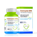Coenzyme Q-10 300 mg with Trans-Res & Flaxseed Oil – EPA/DHA Veggie Capsules - 60 Count - Haleup