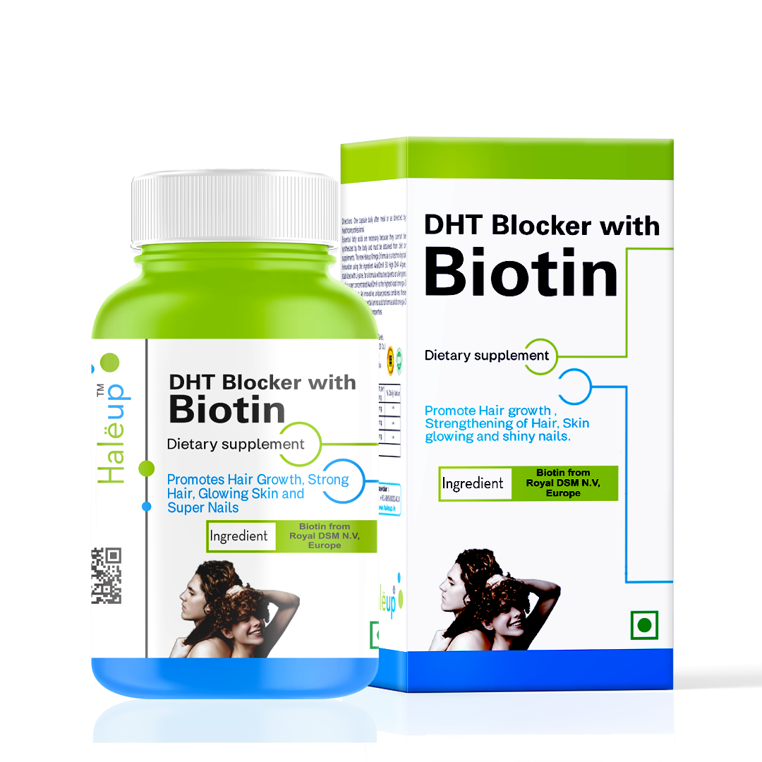 DHT Blocker with Biotin: The Secret to Healthy Hair, Glowing Skin & Strong Nails