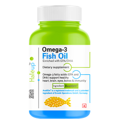 Omega-3 Fish Oil Capsules with AvailOm®: Advanced Heart, Brain, and Immunity Support | Made in Germany