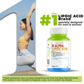 Alpha Lipoic Acid 600 mg Capsules | Enriched with Lycopene & Trans-Resv - 60 Capsules - Haleup