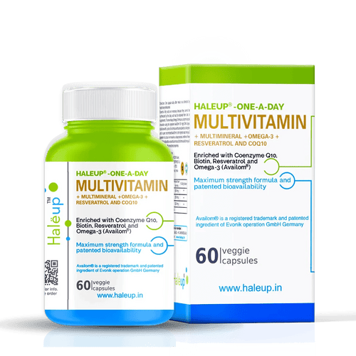 Multivitamin + Multimineral capsules -60 capsules - Haleup