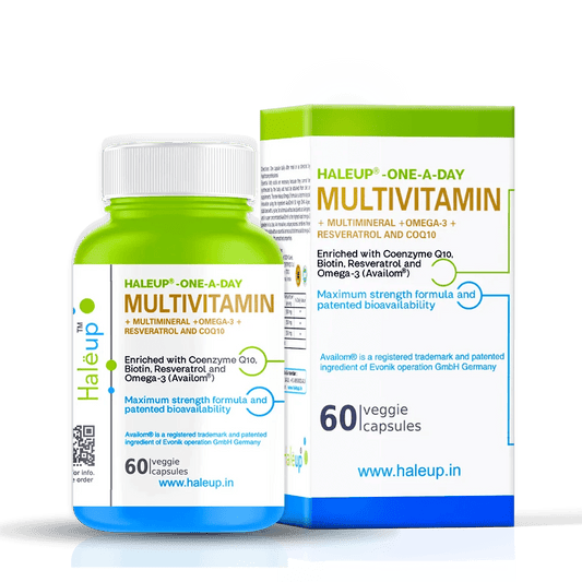 Multivitamin + Multimineral capsules -60 capsules - Haleup