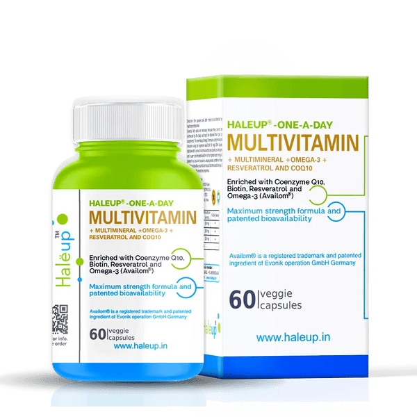Multivitamin + Multimineral capsules -60 capsules - Haleup