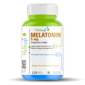 Melatonin Capsules 5 mg – Natural Sleep Support & Relaxation | 120 Veggie Capsules - Haleup