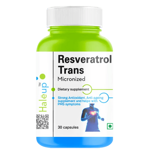 Resveratrol Trans-Micronized Capsules – 500 mg, 30 Count | Powerful Antioxidant from Japanese Knotwood