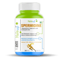 99% Pure Spermidine 30 mg Trihydrochloride with Resveratrol Capsules for Healthy Aging & Wellness – 1 Box (30 Capsules) - Haleup
