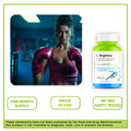 L-Arginine 60 Capsules - Boost Muscle Pump, Endurance & Stamina Daily - Haleup