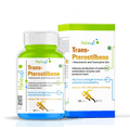 99% Pure Trans-Pterostilbene with Resveratrol | Potent Antioxidant | Supports Healthy Aging & Skin Health | High Bioavailability (1 Pack X 60 Capsules) - Haleup