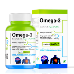 Vegan Omega 3 | 500 mg DHA & EPA | Healthy Heart, Brain & Immunity Support