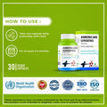 American Ginseng – 500 mg Dietary Supplement - Haleup
