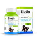 Max Strength Biotin 4000mg - Ultimate Hair Growth & Skin Glow Supplement | High Potency European Biotin by Royal DSM N.V - Haleup