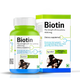 Max Strength Biotin 4000mg - Ultimate Hair Growth & Skin Glow Supplement | High Potency European Biotin by Royal DSM N.V