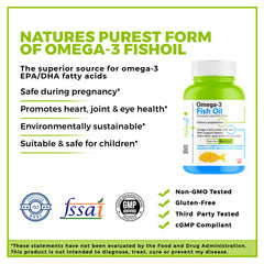 Omega-3 Fish Oil Capsules with AvailOm®: Advanced Heart, Brain, and Immunity Support | Made in Germany