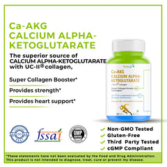 Ca-AKG with UC-II : Super Collagen Booster & Antioxidant Formula - 30 capsules