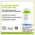 Alpha Lipoic Acid 600 mg Capsules | Enriched with Lycopene & Trans-Resv - 60 Capsules - Haleup